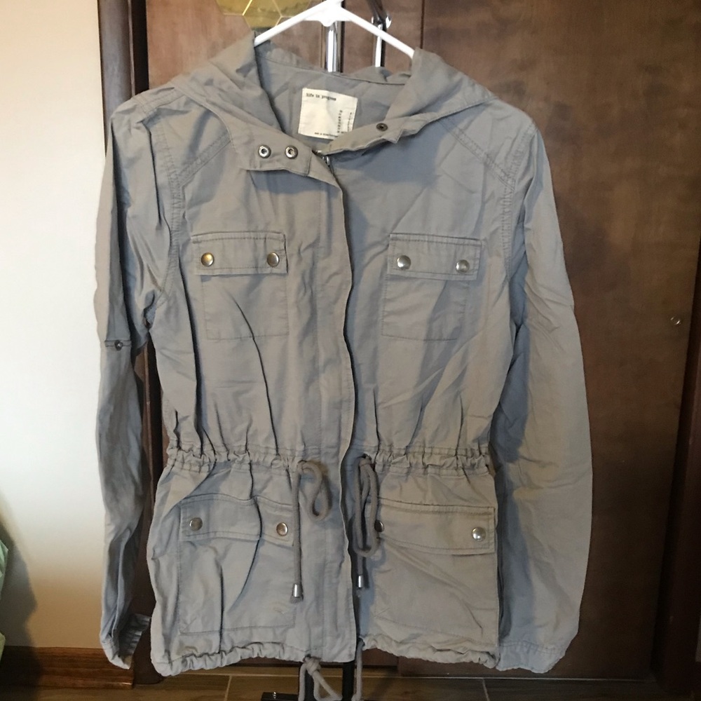 Grey Utility Jacket